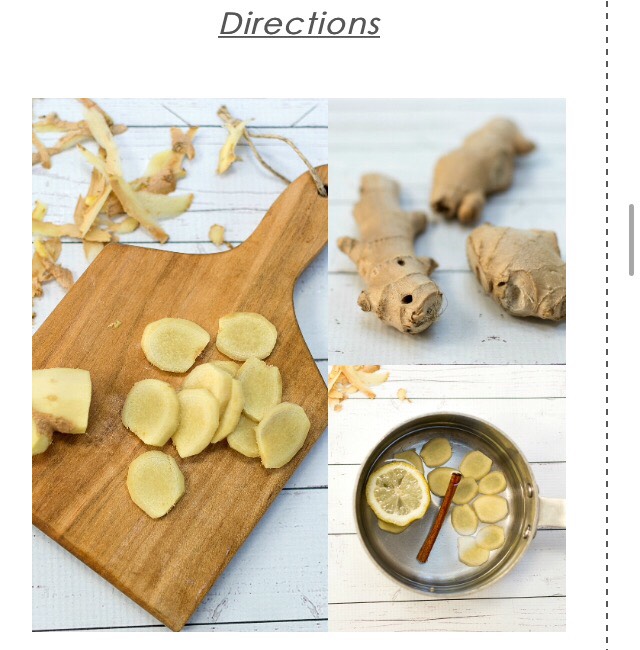 " METABOLISM BOOSTING GINGER ROOT TEA"