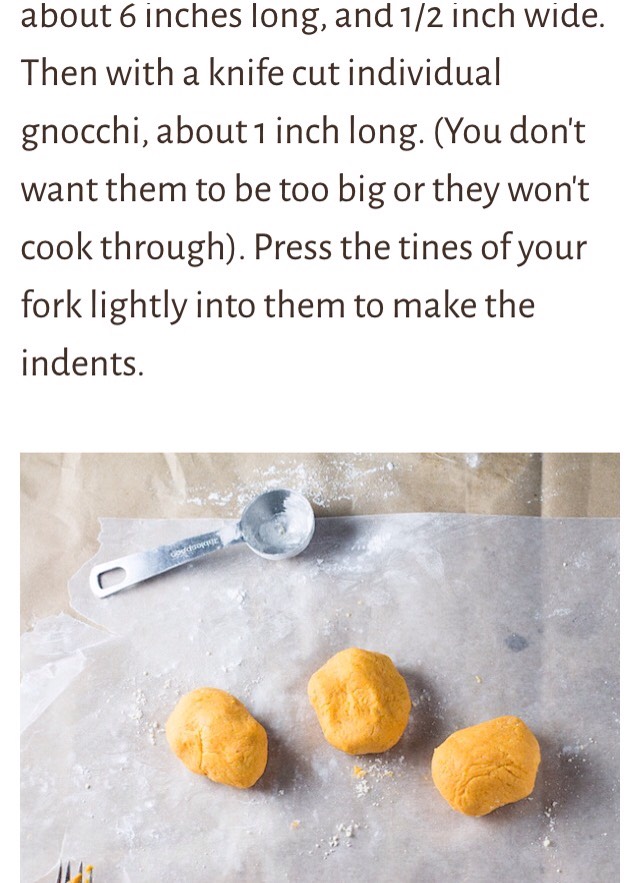 5-Ingredient Gluten Free Sweet Potato Gnocchi(vegan)