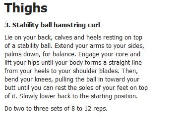 5 Best Moves For Trouble Stubborn Spot - THIGHS # PART 2