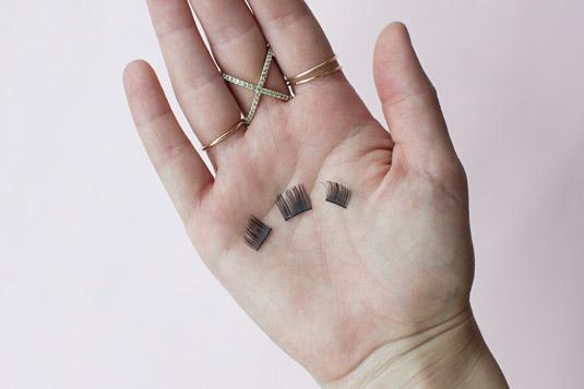 24. Cut lash strips into halves or thirds for easier application.