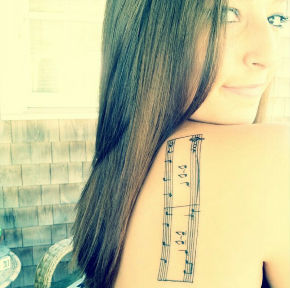 26 Inspiring Tattoos  All Music Lovers Will Appreciate!