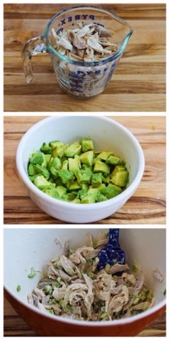 Shameless Avocado Chicken Salad !   