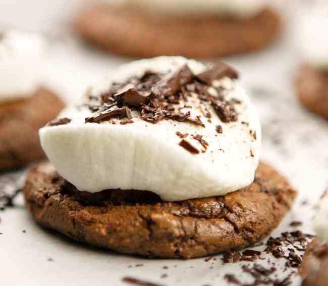 Hot Cocoa Cookies😋✨#tipit