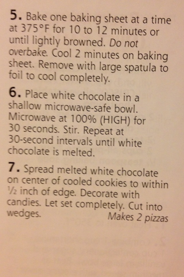 Peanut Butter Pizza Cookie
