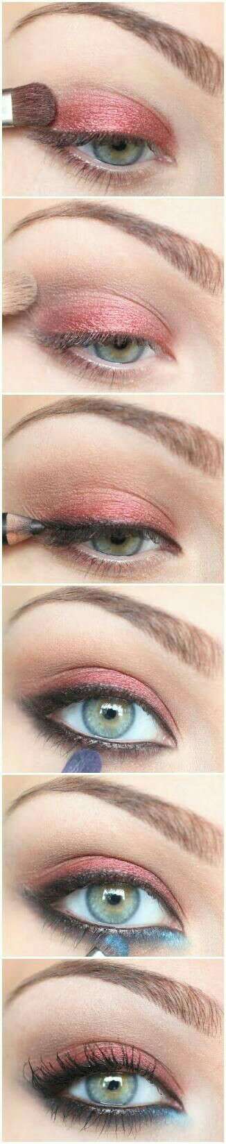 beautiful  fall and winter makeup 