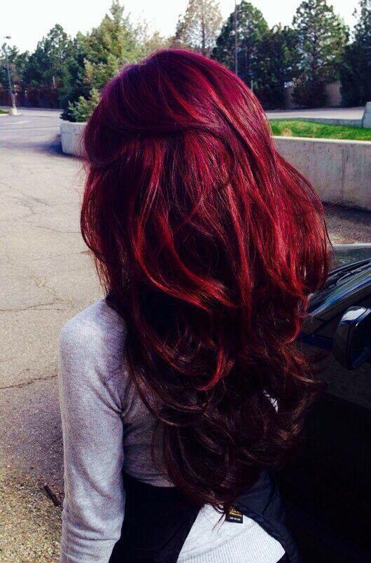 Beautiful Red Hairstyle❤️❤️❤️
