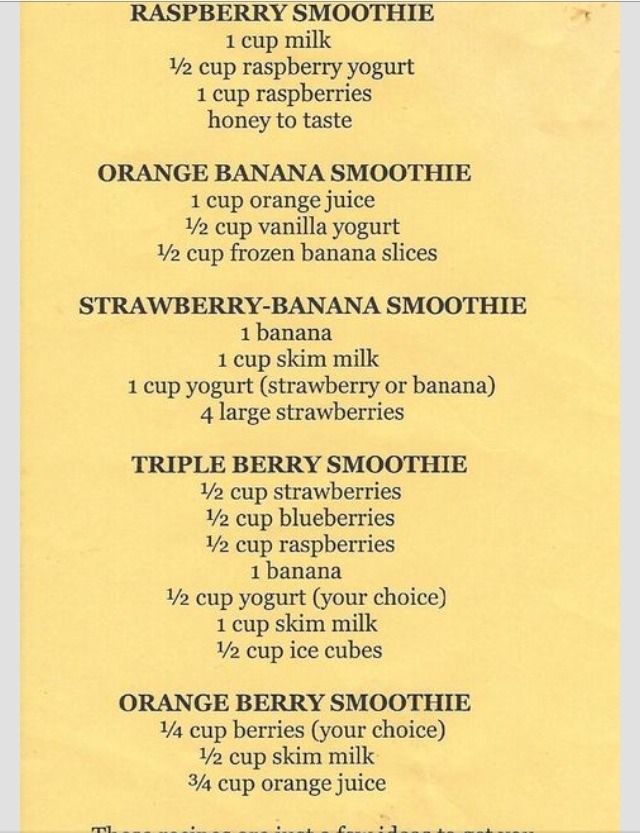 Amazing Smoothie Recipes!! 😍👌
