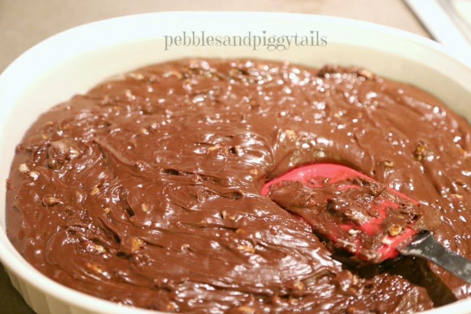 5. Pour into a buttered pan or dish. And you're done!!!! Let it cool and then cut.