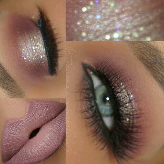 Beautiful Pink With Brown Smokey Eye Shadow Looks