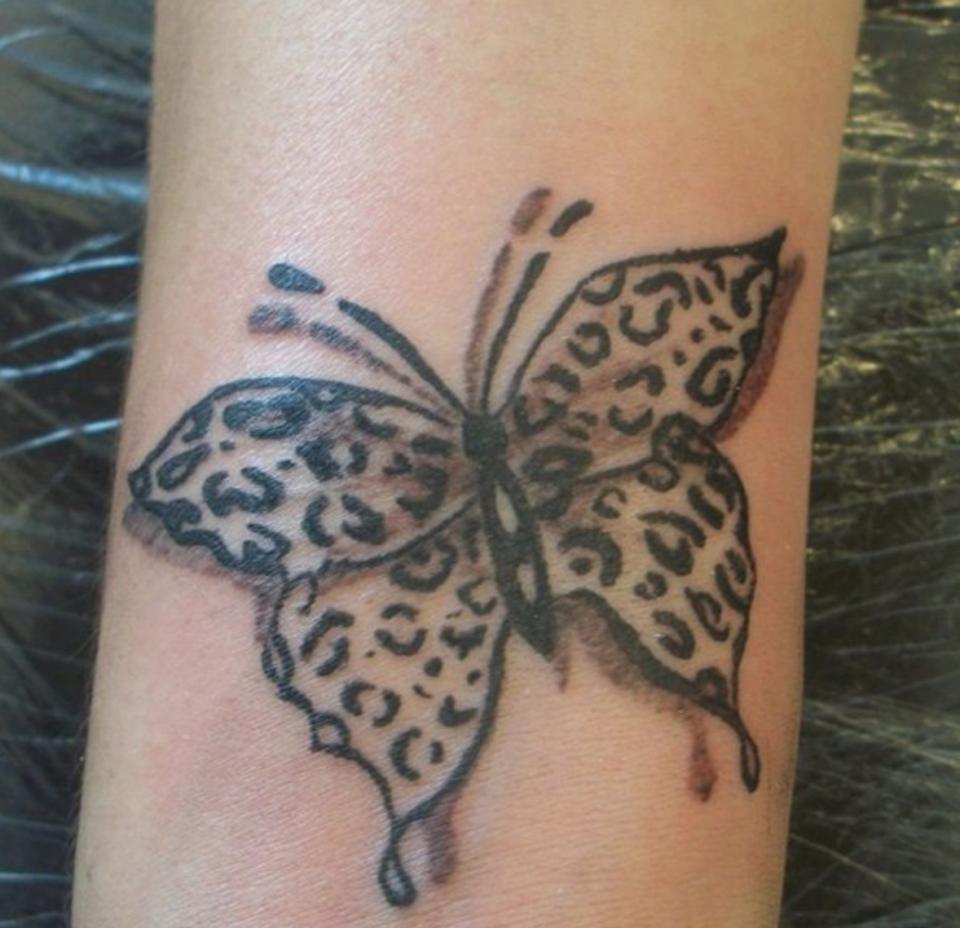 Beautiful Leopard Print Tattoos For Women!!