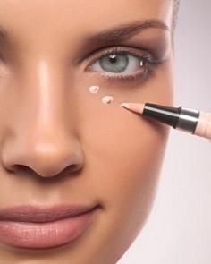 5. Under eye concealor

If you have dark circles, Just place a bit of under eye concealer there and blend. After that, cover up completely with foundation and you'll see just how awesome your brown eyes can look without those dark circles under them!