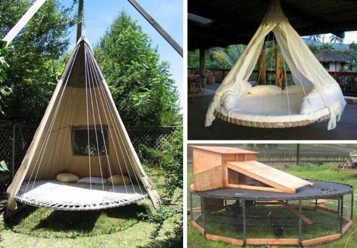 Awesome Trampoline Beds