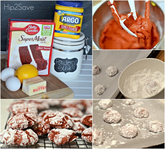 Directions:

Heat oven to 370 degrees. and place parchment paper over two cookie sheets.

Mix powdered sugar and corn starch together in a small bowl and set aside.

Beat the eggs, butter, and lemon rind together with a mixer first then mix in the box of cake mix.