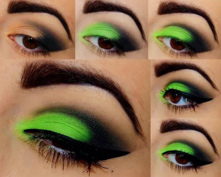 Green Eyeshadow Tutorials 🌴