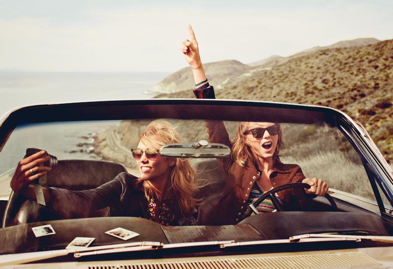 On a road trip - going on a road trip and don’t want to sit in the car for hours with greasy hair? Use dry shampoo in travel size and you’ll feel and look better by the time you arrive at your destination.