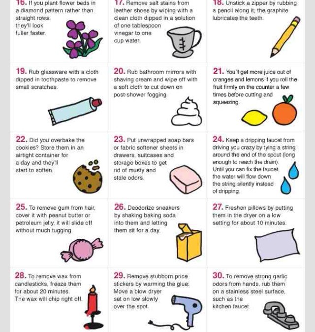 30 Simple Awesome Tips In Life 