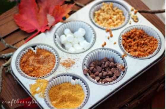 A Healthy Snack Idea. - Caramel Apple Pops πππ«π‘