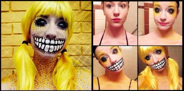 🎃Spooky Face And Body Paint Ideas For Halloween!🎃