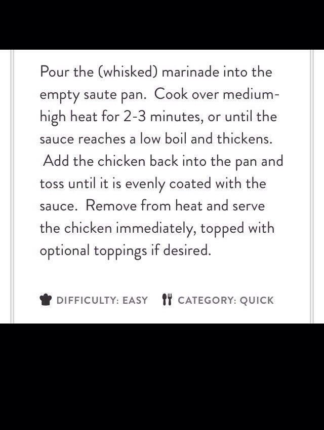 Skinny Honey Lemon Chicken 😍