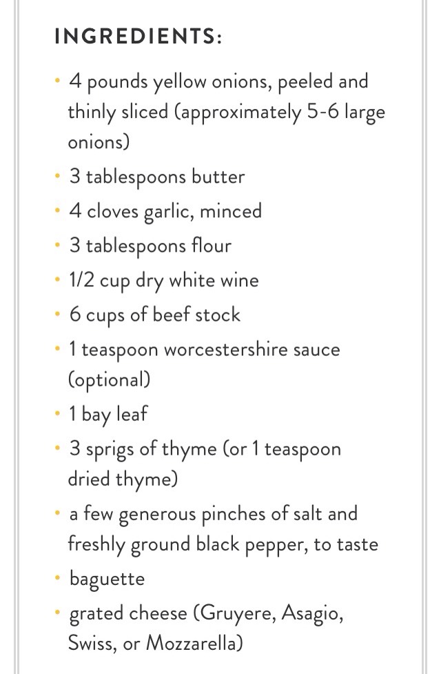 FRENCH ONION SOUP!! 🍲