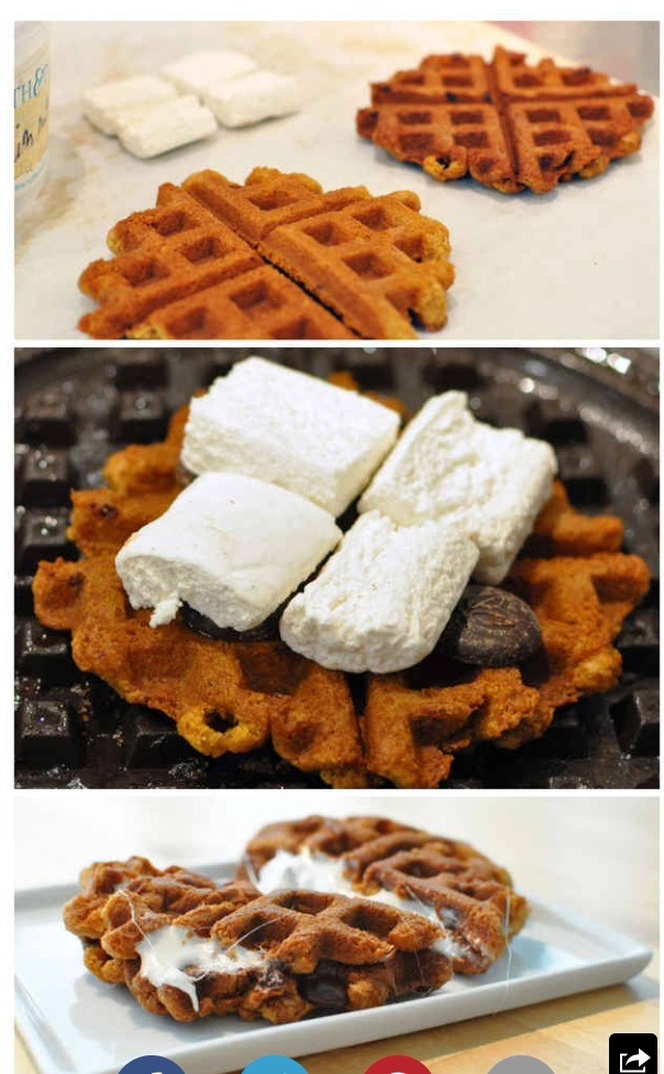S'mores! Much better then the microwave 