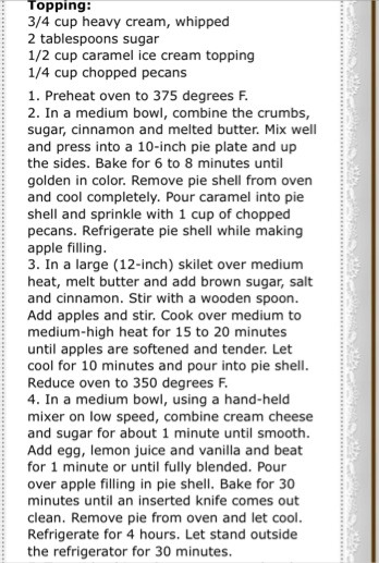 Tasty Carmel Apple Pie
