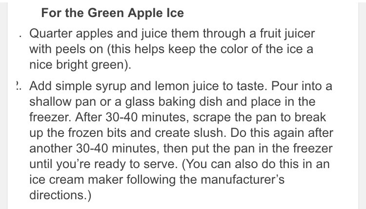 🍏Green Apple Ice(healthy)🍏