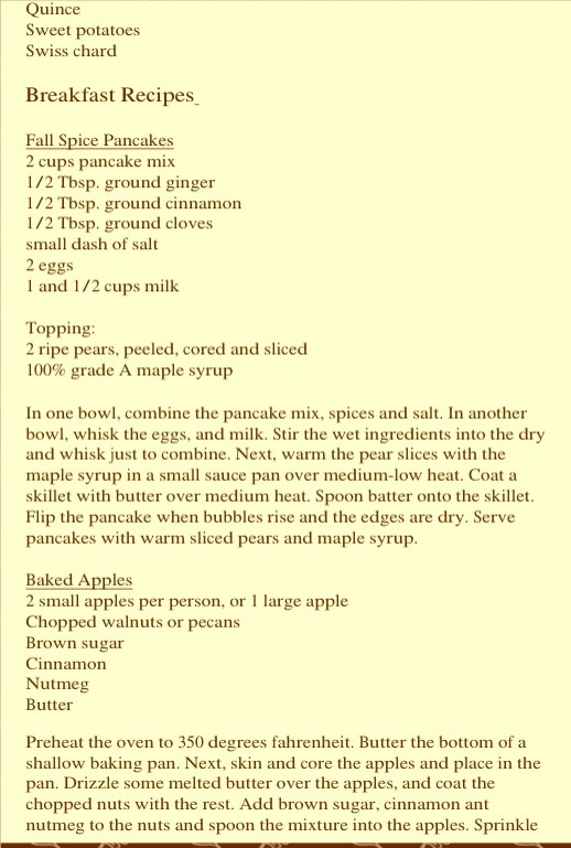 FALL FOOD AND DRINK RECIPES 🍂🍂