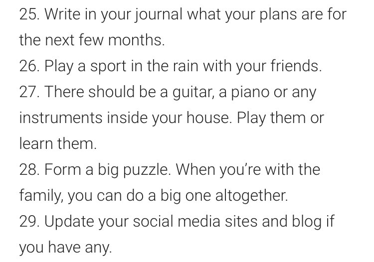 How To Make The Most Of A Rainy Day