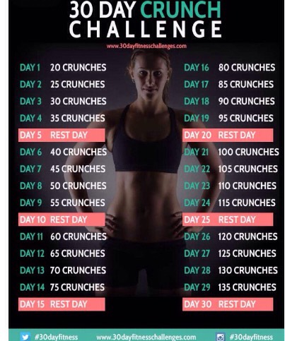 30 Day Workout Challenge 
