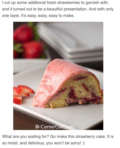Strawberry Yogurt Cake Recipe! ππ