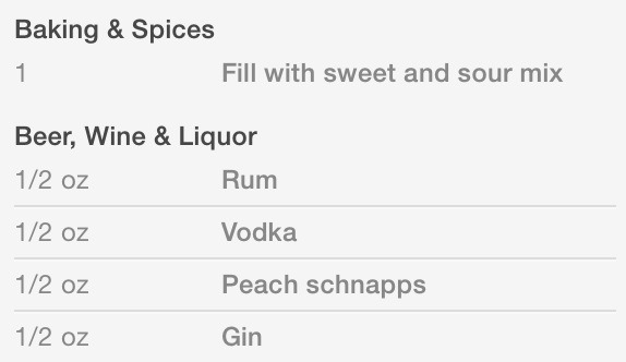 Georgia Peach iced Tea