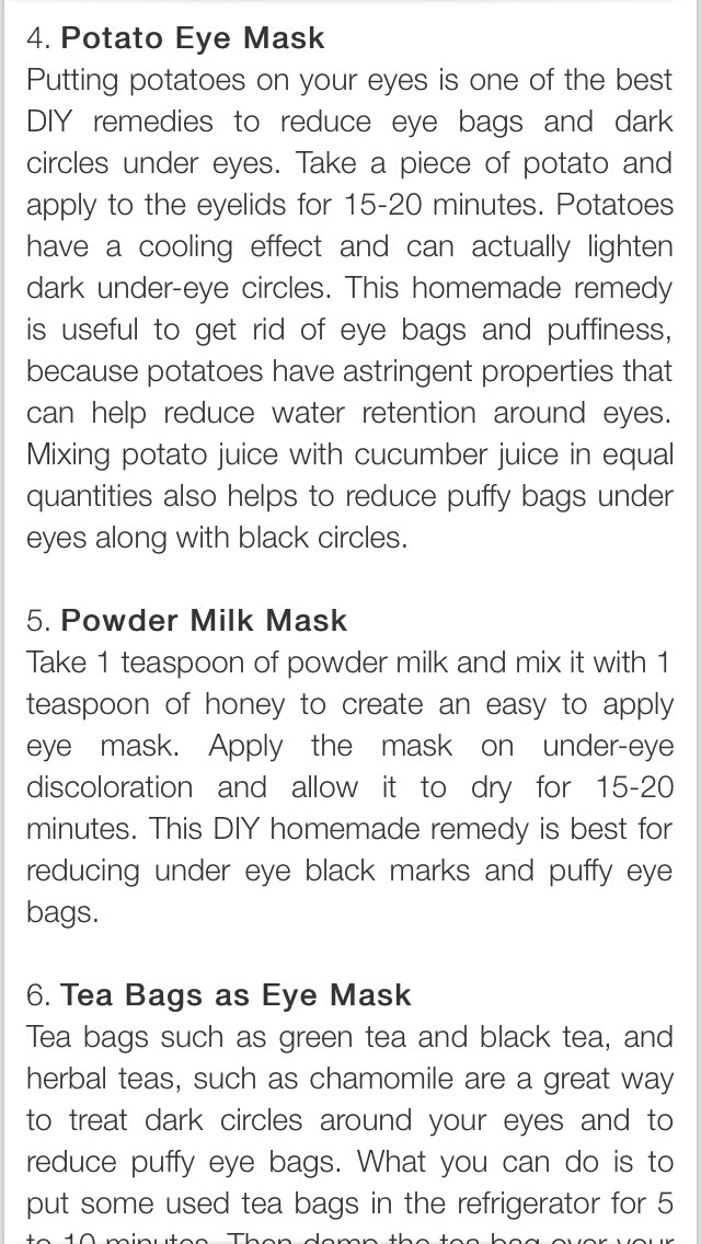 How To Get Rid Of Bags And Wrinkles Under Eyes 