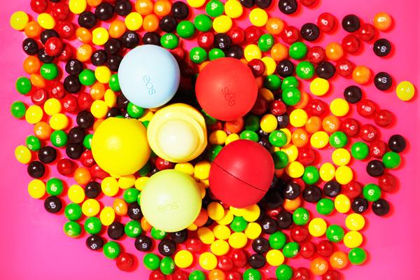 EOS Lip Balms
“These sweet balms are 95% organic, 100% natural, packed with antioxidant-rich vitamin E, soothing shea butter and jojoba oil. They keep lips moist, soft and sensationally smooth!”