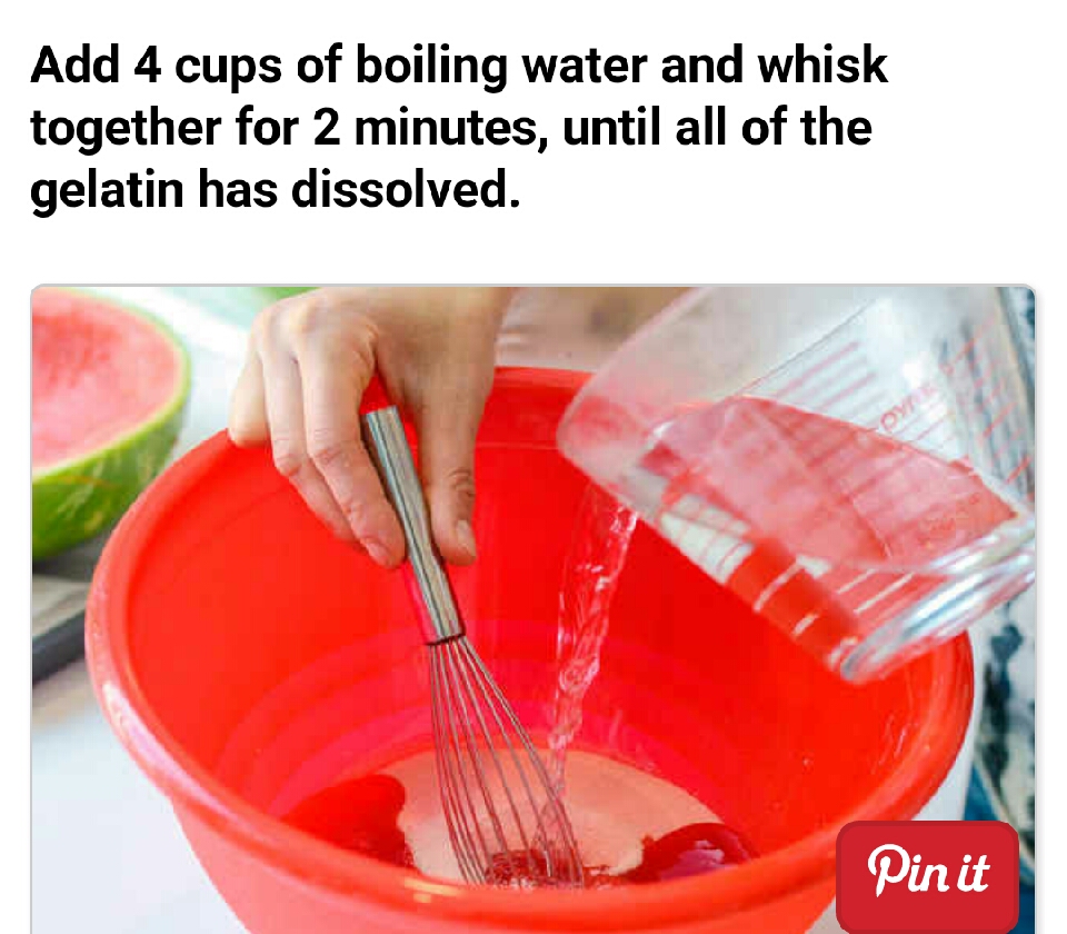 XXL Watermelon Jello Shots!