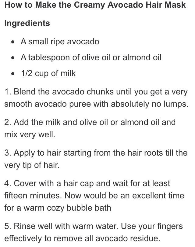 DIY Hair Masks That Make Your Hair Grow Longer And Healthier💆💁