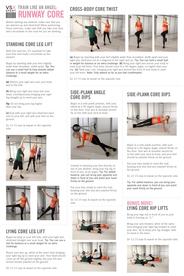 Victoria's Secret Angel Workouts 