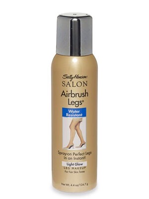 1. Sally Hansen Airbrush Legs Leg Makeup (🇺🇸$10 - £5.88🇬🇧shown in Light Glow)
"Don't reserve this for legs; it's perfect for exposed shoulders and chests, too. Once you spray it on, rub it in, and let it dry, it stays put and doesn't transfer onto clothes."