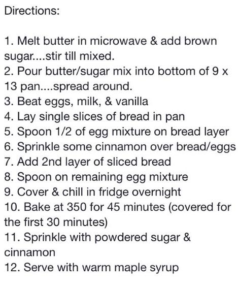 French Toast Bake