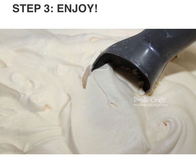 2⃣ Ingredient Ice Cream Without An Ice Cream Maker! YUM!