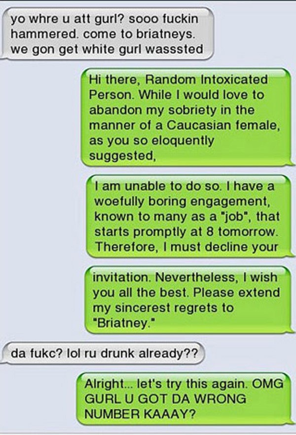 😂 Funniest Drunk Texts 😂