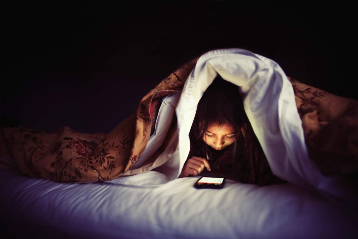 Don't use your phone before bed (tough, but effective)!