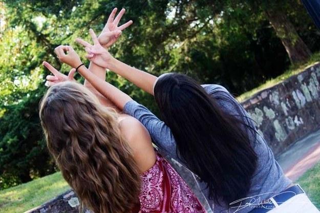 Throw up some gang signs.