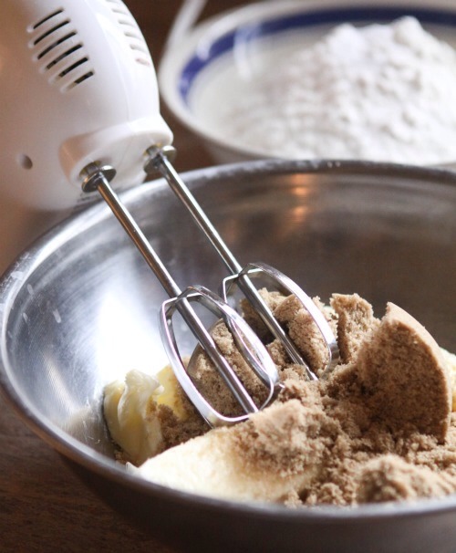 Cream your butter am sugars