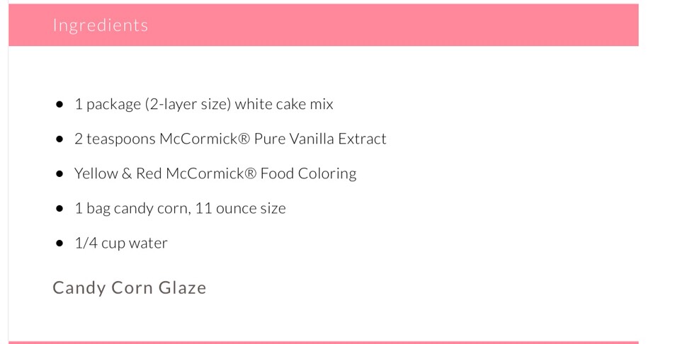 Candy Corn Cupcakes