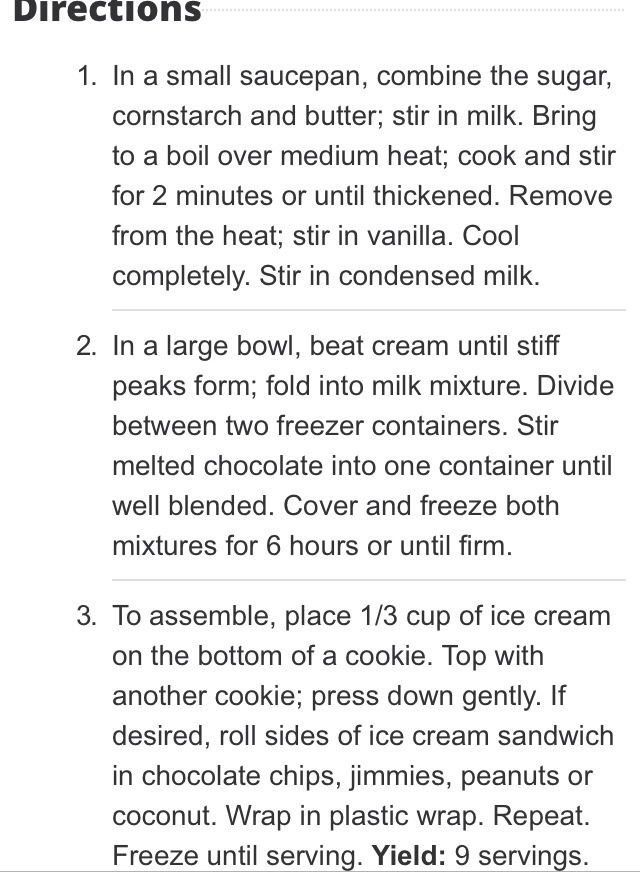 How To Make Homemade Vanilla And Chocolate Ice Cream Sandwiches!