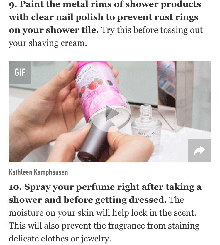 13 Life-Altering Shower Hacks