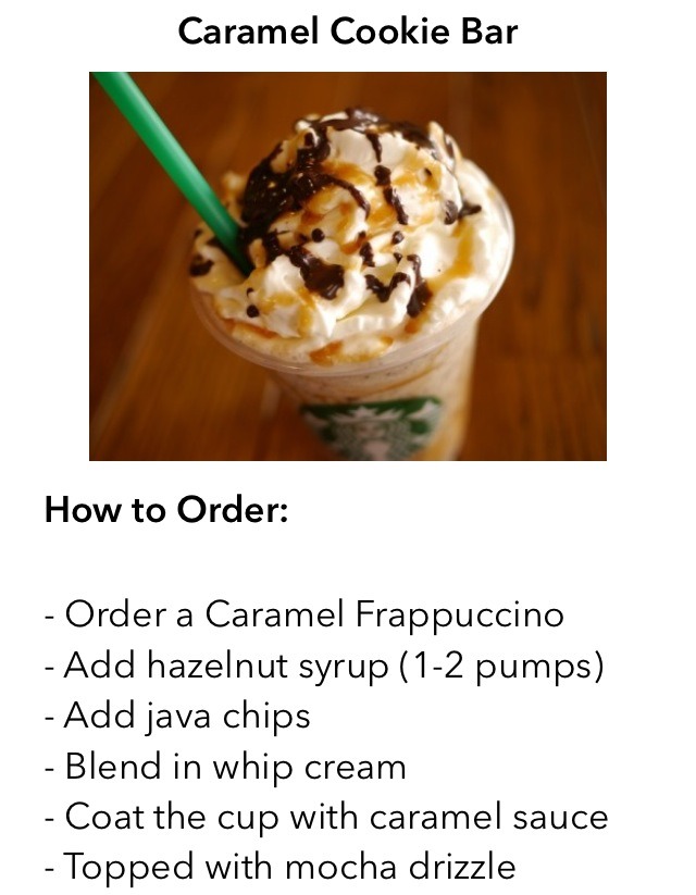 Starbucks Secret Menu Frappuccinos Recipes To Order  