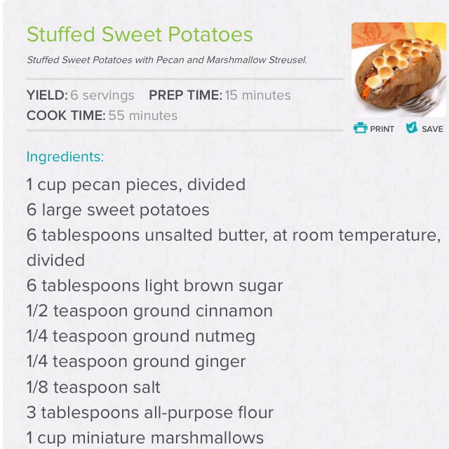 " Stuffed Sweet Potatoes"😋