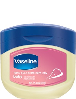 Vaseline works best as skin moisturizer use before going to bed everyday.